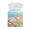 Beach Shells Print, variant on Pzuqiu Tissue Box Cover, Leaf Pattern Fashion Decorative Leather Pu Napkin Dispenser for Night Stands with Modern Easy to Clean