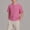 Hot Pink, variant on FAHXNVB Boys' Henley Neck Cotton Linen Short Sleeve T-shirt with Pocket Solid Color Button Breathable Lightweight Tees Casual Summer Fashion Shirts 5-15 Years