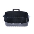thumbnail image 1 of Plateau de Cuisson en Silicone pour Friteuse à Air Chaud, Poêle Rectangulaire Réutilisable Résistante à la Chaleur, Doublure pour Friteuse à Air, Outils de Cuisine, 1 of 9