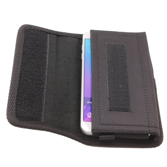 Rugged Case Belt Clip for Samsung Galaxy S22 Plus Phones - Holster Canvas Cover Pouch Carry Protective Compatible With Samsung Galaxy S22 Plus