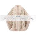 thumbnail image 3 of Samdudou Fall Sweaters for Women Striped Pattern Poncho Wrap with Faux Fur Collar Elegant Shawl Open Front Cardigan for Chilly Weather Holiday Vacation Upscale Gatherings, 3 of 9