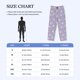 thumbnail image 4 of Fotbe Swan With Stars Pantalones de Pijama para Hombre, Pantalones de Dormir, Pantalones de Casa con Cintura Ajustable y Bolsillos-Medium, 4 of 6