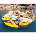 thumbnail image 2 of Intex 57276EP Flotteur de Piscine Gonflable pour 5 Personnes, Jaune, 2 of 9