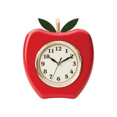 APPLE WALL CLOCK (BATTERY OPERATED)