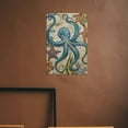 thumbnail image 5 of JEUXUS Octopus Starfish Seaweed Wall Hanging 8x12in, 5 of 7