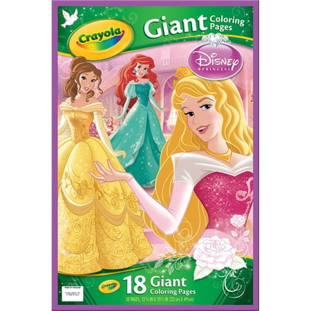  Crayola  Giant Color  Pages  Disney  Princess  Walmart com