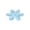 Blue, variant on Guodhu Flower Shaped Dog Bowl, Multi Functional Pet Feeding Bowl with Petal Compartments, Suitable for Multiple Cats and Dogs Sharing Food(Blue)