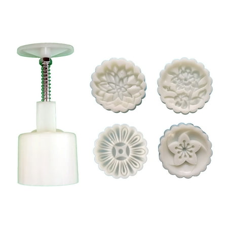 

75g Cute Flower Shape Pastry Moulds Mooncake Molds Mooncake Mould Baking Gadget