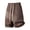 Coffee, variant on hlysgo Wide Leg Linen Shorts for Men Big and Tall Elastic High Waisted Pleated Loose Casual Comfy Shorts with Pockets Coffee,5xL