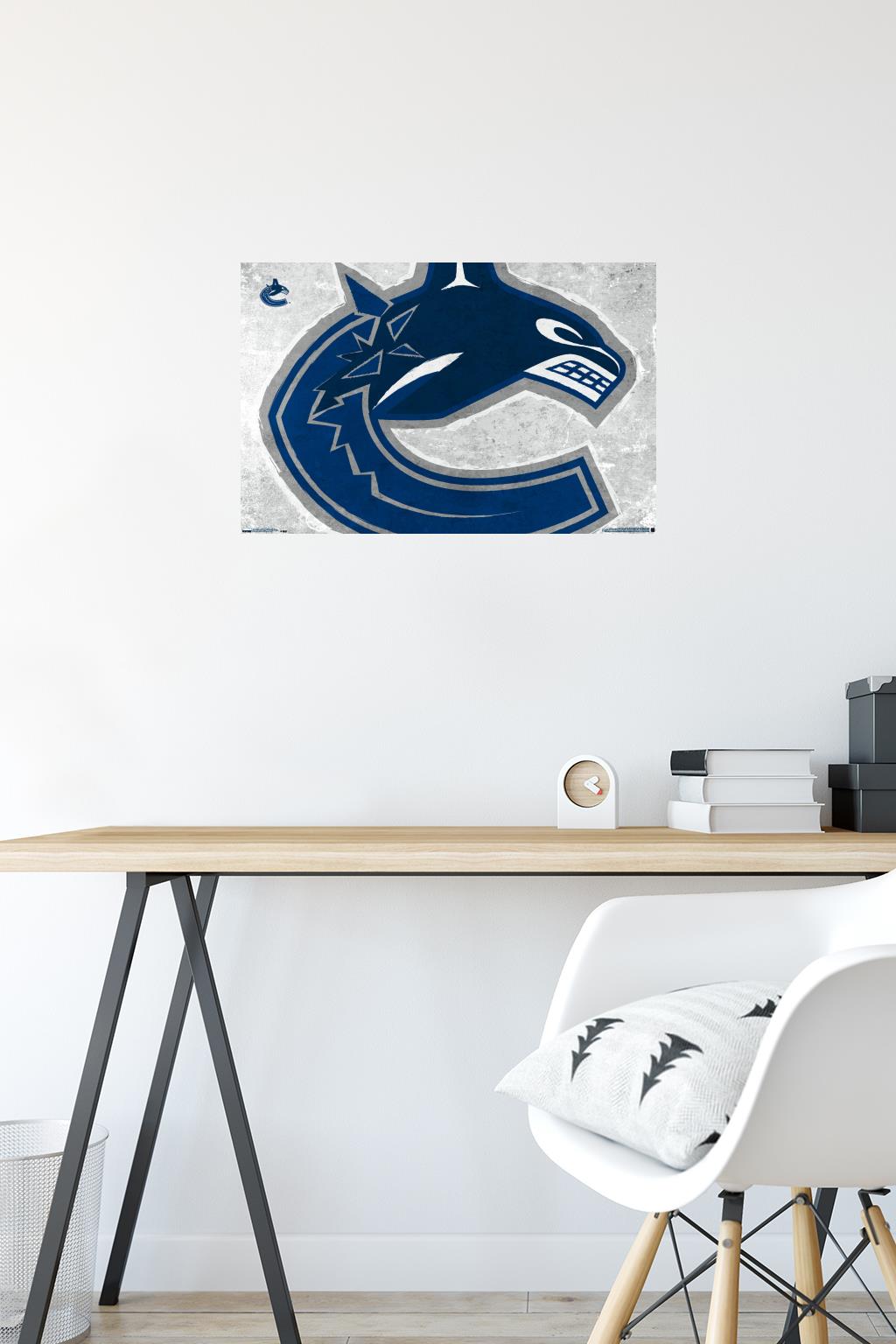 NHL Vancouver Canucks - Logo 19 Wall Poster, 14.725" x 22.375"