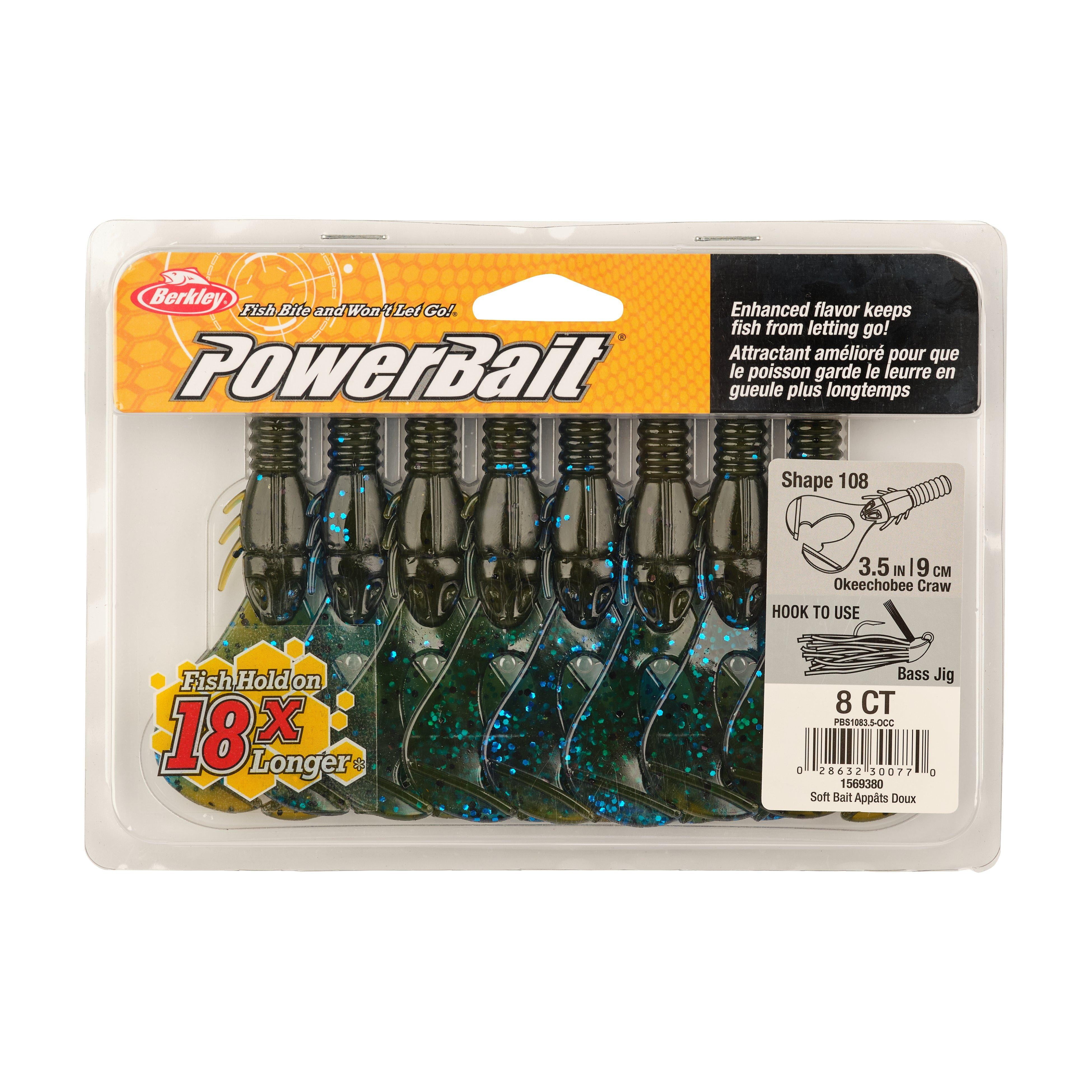 Berkley PowerBait® Shape 108, 3.5 in, Okeechobee Craw