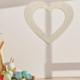 thumbnail image 2 of Dayesque Wood Heart Shaped Wreath Frame For Diy Projects Floral Hoop Garland For Valentine Day Weddings And Holiday Decorations, 2 of 8