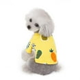 thumbnail image 3 of BT Bear Pet Clothes, Dog T-Shirt Cotton Pineapple Vest Breathable Costume for Puppy Small Medium Dog (XXL, Yellow), 3 of 5