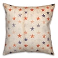 thumbnail image 2 of Creative Products Vintage American Stars 18x18 Spun Poly Pillow, 2 of 3
