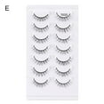 thumbnail image 3 of 1 Box False Eyelashes Wispy Natural Curl Lashes Soft Faux Chemical Fiber Lashes Volume Fluffy Frihappy Fake Eyelashes, 3 of 6