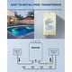 thumbnail image 2 of Transformador de luz para piscina DEWENWILS de 100 W, 120 V AC a 12 V/13 V/14 V, 2 of 5