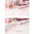 thumbnail image 3 of Shisuyan Chaîne de Lunettes Rétro Lunettes de Soleil Lunettes de Lecture Retenue Sangle Lunettes Cordon Cordon (Argent), 3 of 5