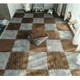 thumbnail image 4 of 10/20PCS Soft Plush Kids Carpet Baby Play Mat Children's Rugs Toys EVA Foam Children's Mat Puzzle Interlock Floor Mats 30*30 CM, 4 of 9