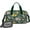Green Dinosaurs ChristmasTrees, variant on Women Men Gym Bag,Green Dinosaurs ChristmasTrees Socks Pattern Small Duffle Bag Spend the Night Bags for Women with Shoes Compartment Washbag,Detachable Shoulder Strap,19.7x8.3x11 Inches