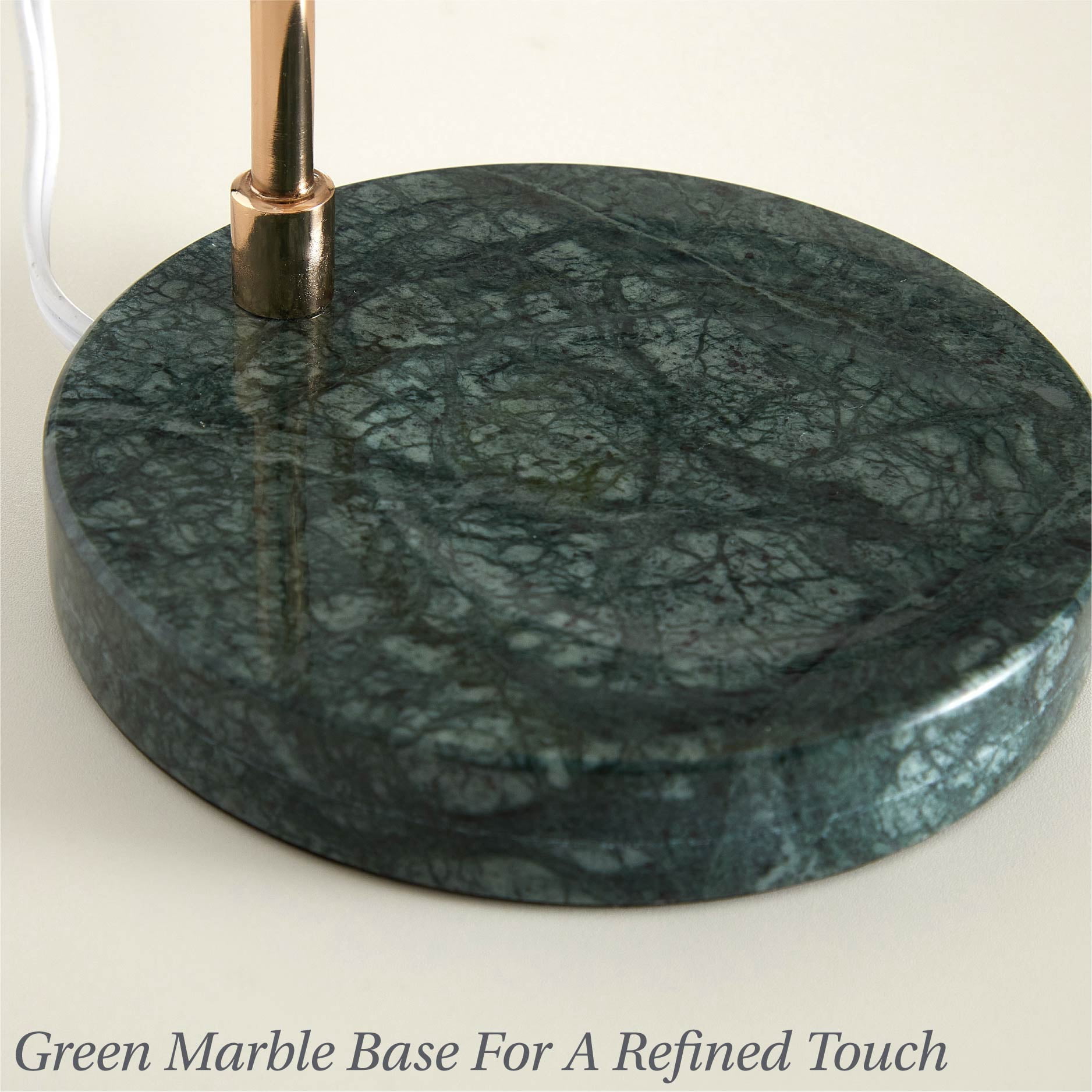 Stylehouse Green Marble Candle Warmer Lamp