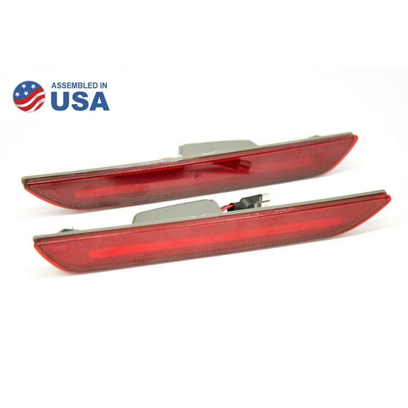 Diode Dynamics Mustang 2015 EU LED Sidemarkers Red Set