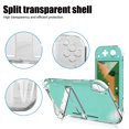 thumbnail image 5 of Protective Case Fit for Nintendo Switch Lite, Cover Case for Nintendo Switch Lite, Clear Case Cover for Switch Lite, Hard PC Case, Shock-proof Anti-scratch, 5 of 8