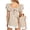 Beige, variant on Guitiannn Bow Tie Back Blouse with Ruffled Round Neck Cute Casual Short Sleeve for Summer Womens Western Shirt T Shirts Women Loose Fit Acting Pro Skirt Pile Pants Womens Short Sleeve Hiking Shirts