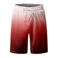 thumbnail image 3 of Sopiago Men's Swimming Trunks with Mesh Lining Quick Dry Sports Shorts Beach Shorts Boardshorts Bathing Suit Swimwear Red,S, 3 of 4