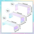 thumbnail image 7 of 3Size Rainbow Risers Display Shelf Showcase Fixtures Mermaid Stands Display Organizer, 7 of 7