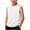 White, variant on Jalioing Kids Workout Tops Sleeveless Hooded Athletic Shirts Big Boys Girls Summer Casual Solid Color Sport Hoodies