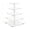 Large, variant on Acrylic Tiered Cupcake Stand for 50 Cupcakes, Cupcake Caddy Tower Tray for Birthday Bar Weddings Parties, S