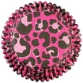thumbnail image 2 of Standard Baking Cups 36/Pkg-Pink Leopard, 2 of 2