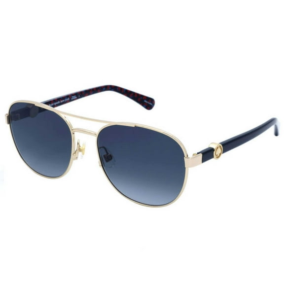 Kate Spade KS Raglan/G/S Metal Womens Square Sunglasses Gold 56mm Adult