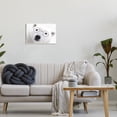 thumbnail image 2 of Stupell White Polar Bear Glasses Animal Animals & Insects Painting Wall Plaque Unframed Art Print Wall Art, 2 of 6