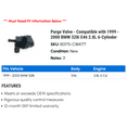 thumbnail image 2 of Purge Valve - Compatible with 1999 - 2000 BMW 328i E46 2.8L 6-Cylinder, 2 of 2