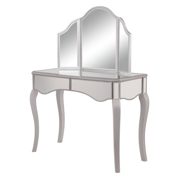 Elegant Decor Bedroom Vanity Table with Mirror