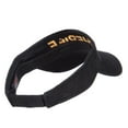 thumbnail image 3 of Sheriff Embroidered Washed Cotton Visor - Black OSFM, 3 of 5