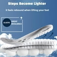 thumbnail image 5 of 2 Pairs Stepps Insoles for Men Women, Massage Insole, Enhanced Arch Support & Cushioned Comfort, Breathable Memory Foam, Fits All Shoe Types, 5 of 7