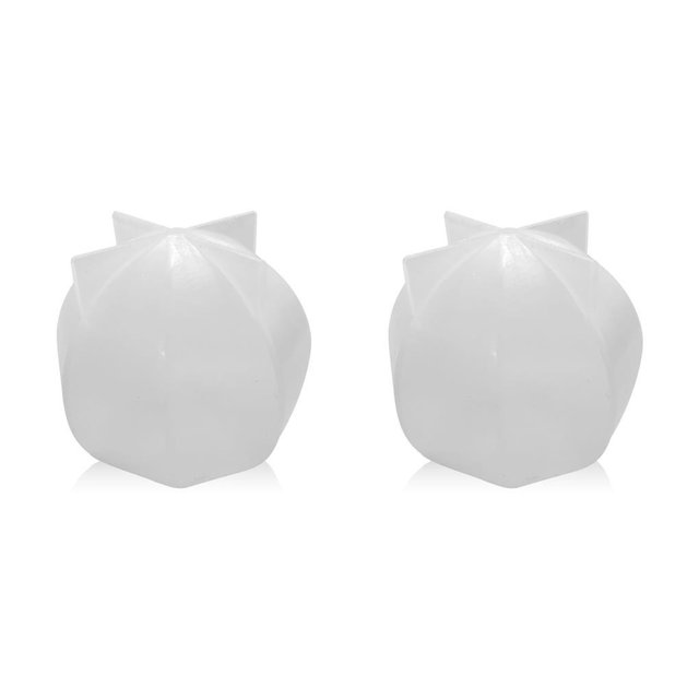 Inteprter Molde de DIY, molde de silicona portátil, moldes de resina no pegajosos, velas para el hogar, regalos de fundición para vacaciones de Año Forma de linterna 2piezas Inteprter CBP161919