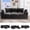 Black, variant on EPOWP Modern Sectional Sofa Modular Sofa 93.7" U-shaped Sofa Couch Sofa Bed L-shaped Sofa with a Movable Ottoman, Storage Armrests and USB Ports