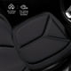 thumbnail image 4 of Cojn Para Asiento De Coche, Con Respaldo Y Reposacabezas. Ncleo De Esponja De Alta Presin, Transpirable, Apto Para Todas Las Estaciones, Ideal Para Verano, Para Mayor Comodidad Al, UKHBMC, 4 of 9