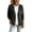 Black, variant on Breezora Women's Chunky V Neck Cardigan Sweater Loose Fit Open Front Casual Fall Knit Jacket for Layering