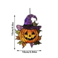 thumbnail image 3 of HaiSphere Fall Decorations for Home Acrylic Pumpkin-Hanging Ornament for Halloween Decorations, Halloween Party Decorations, Pumpkin Decorations, Window Wall Accent Piece, 3 of 7