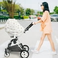 thumbnail image 2 of Sweet Jojo Designs Boho Rain Multi Use Baby Car Seat and Nursing Cover, 2 of 4