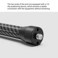 thumbnail image 4 of Carbon 1/4in Camera Screw Extension Rod Selfie Compatible for DSLR Camera Tripod Monopod Light Stand, 4 of 9