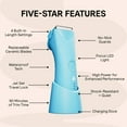 thumbnail image 4 of MERIDIAN Trimmer Plus with Charging Dock, Body Hair Trimmer for Men & Women, Below-the-Belt Groomer, Bikini Trimmer, Bonus Pouch, Sky, 4 of 9
