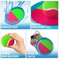 thumbnail image 7 of Lucky Doug Toss and Catch Ball Toys, Sticky Ball Toys - Outdoor Play Games, Beach Toys, Throwing Games, Beach Game Set Sports Game Set for Ages 3+, 7 of 7