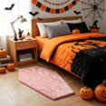 thumbnail image 6 of PSVFUJZ Coffin Shaped Halloween Bathroom Rug, 19.6x31.4 Inch Gothic Decor Bath Mat, Non-Slip Absorbent Microfiber Toilet Rug, Spooky Washroom Floor Carpet, Machine Washable, 6 of 6