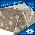 thumbnail image 2 of Mainstays Clear Table Protector 60" x 84" Rectangle, 2 of 9