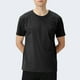 thumbnail image 4 of Manga Corta de Verano Tops de la Moda Casual de los Hombres de Color Sólido Solapa Top Camiseta Cuello Redondo, Camiseta Casual Ligera, 4 of 8